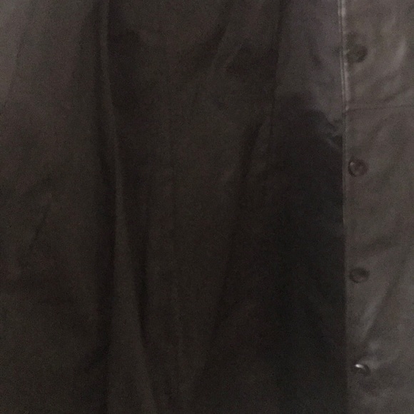 Halogen knee length leather jacket - Picture 6 of 8